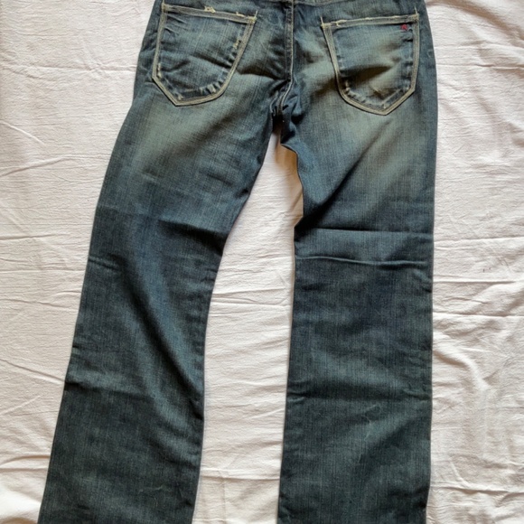 Original Replay Jeans NWT factory distressed  sz 28/34 - Picture 4 of 6